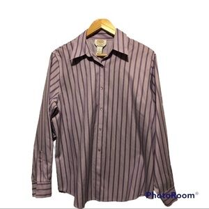 Talbots button up blouse size 10
